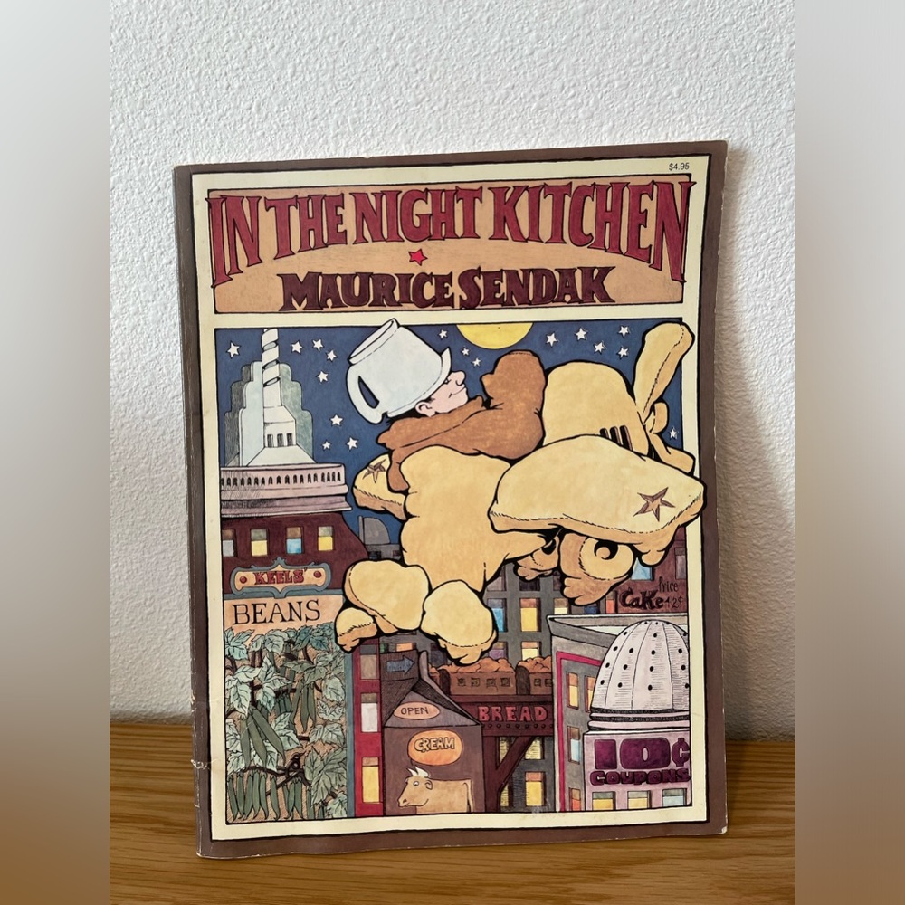 🍁Vintage! In The Night Kitchen Maurice Sendak Children’s Book Paperback